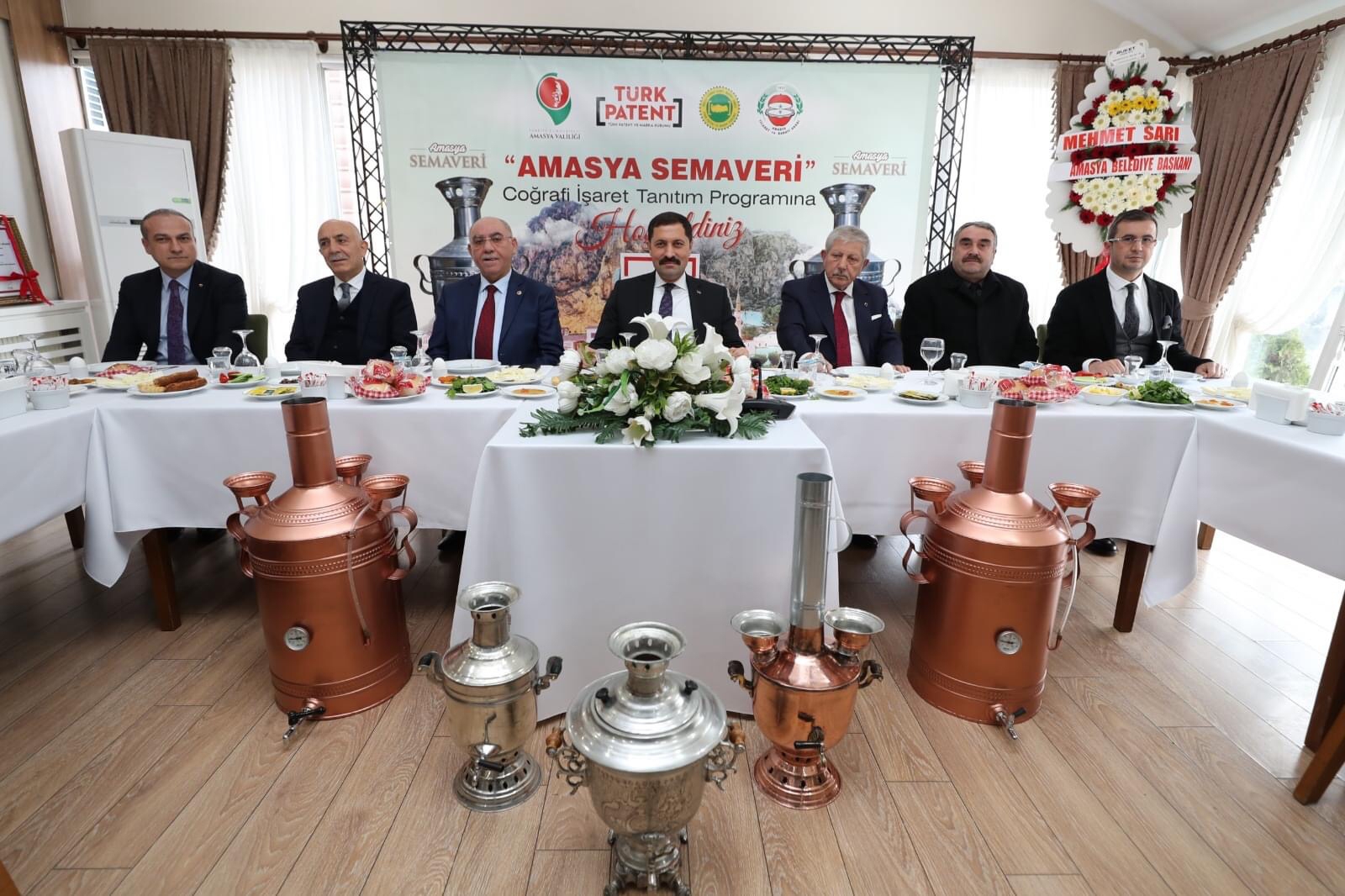 YHKB Birlik Müdürümüz Mustafa Örgüt, "Amasya Semaveri" Coğrafi İşareti Tanıtım Programına Katıldı